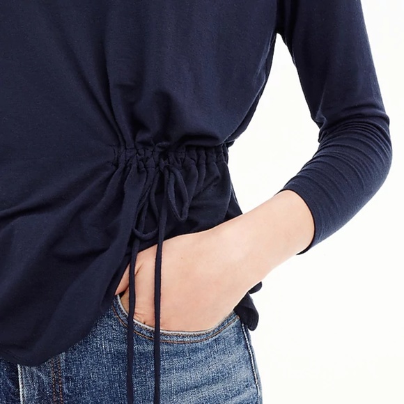 J Crew Tie-waist T-shir - Picture 4 of 5